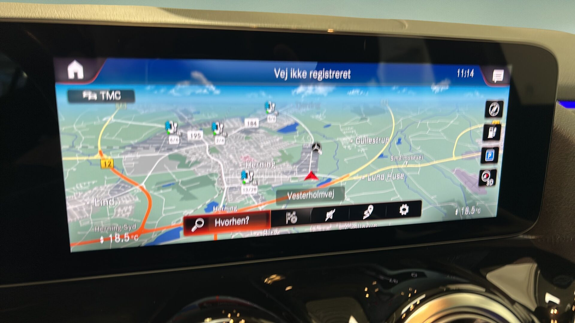 Hvid Mercedes EQA 250 fra 2021