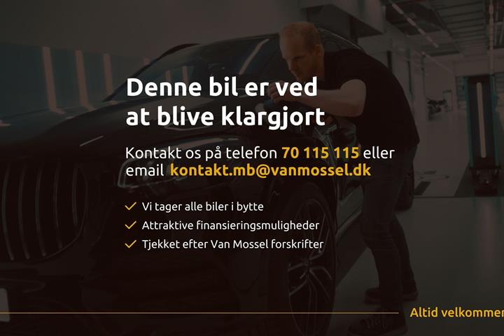 Blå Ford Mustang Mach-E fra 2021