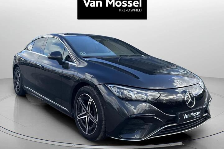 Grå Mercedes EQE 350 fra 2022