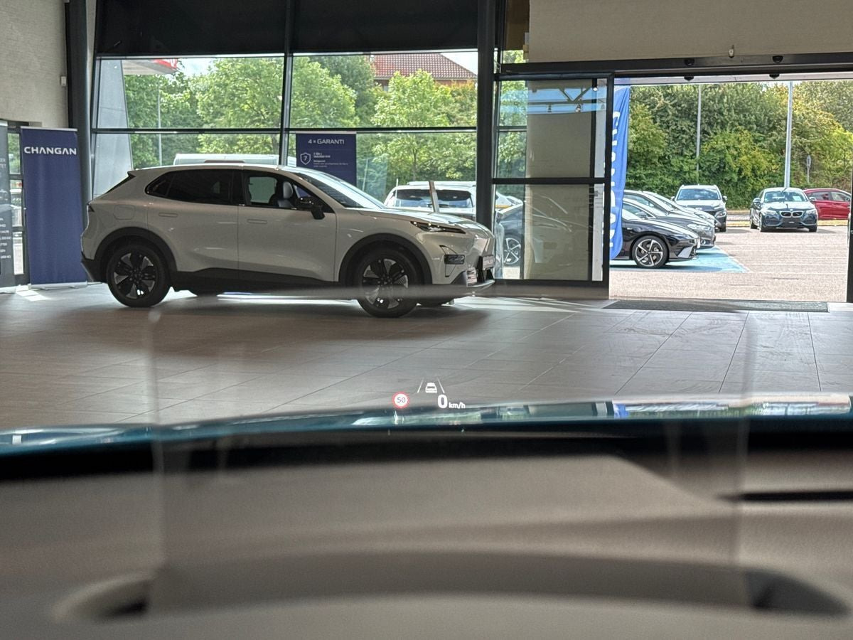 Blå Hyundai Kona fra 2021