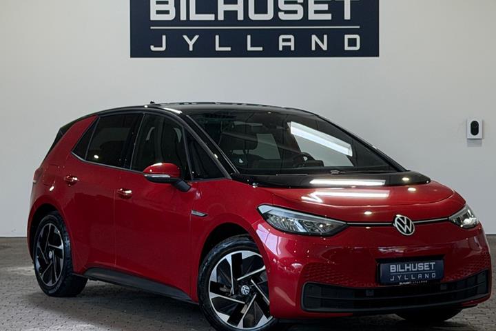 Rød VW ID.3 fra 2023
