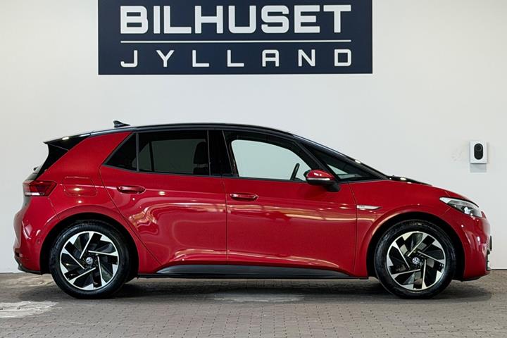 Rød VW ID.3 fra 2023