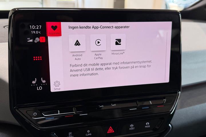 Rød VW ID.3 fra 2023