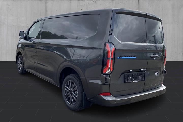 Grå Ford E-Transit Custom 320 L1 fra 2026