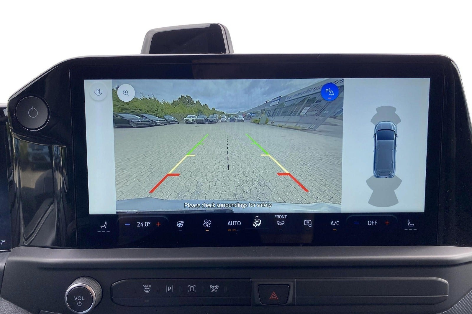 Grå Ford E-Transit Custom 320 L1 fra 2026
