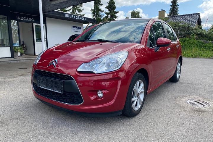 Rød Citroën C3 fra 2013