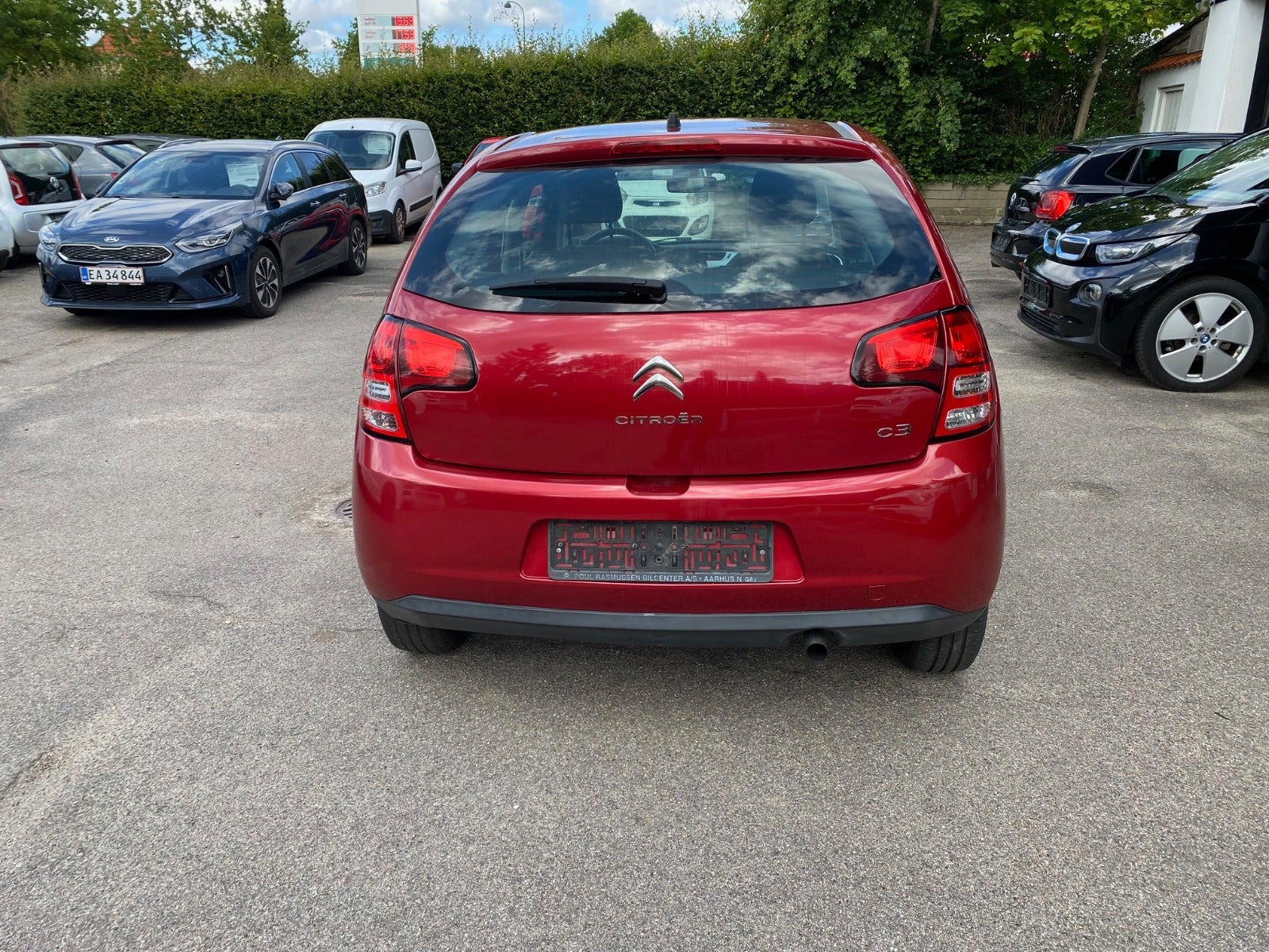 Rød Citroën C3 fra 2013