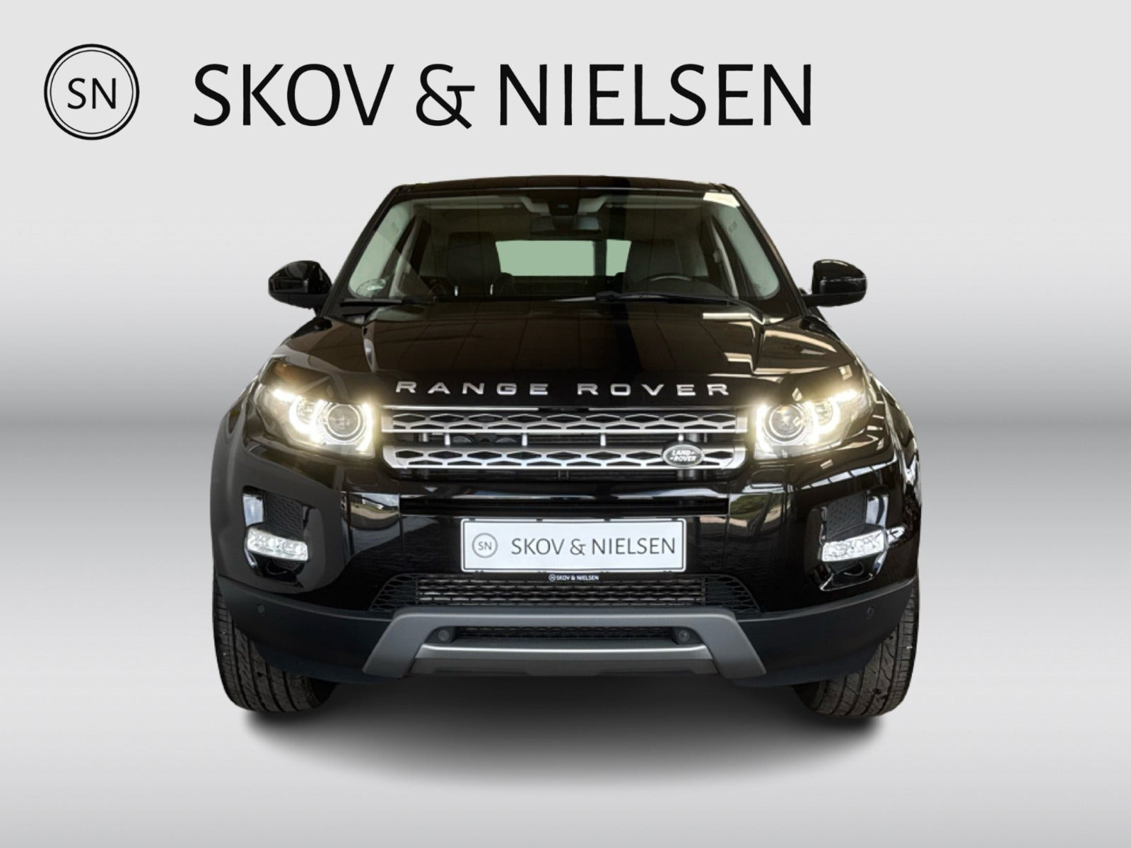 Sort Land Rover Range Rover evoque fra 2014