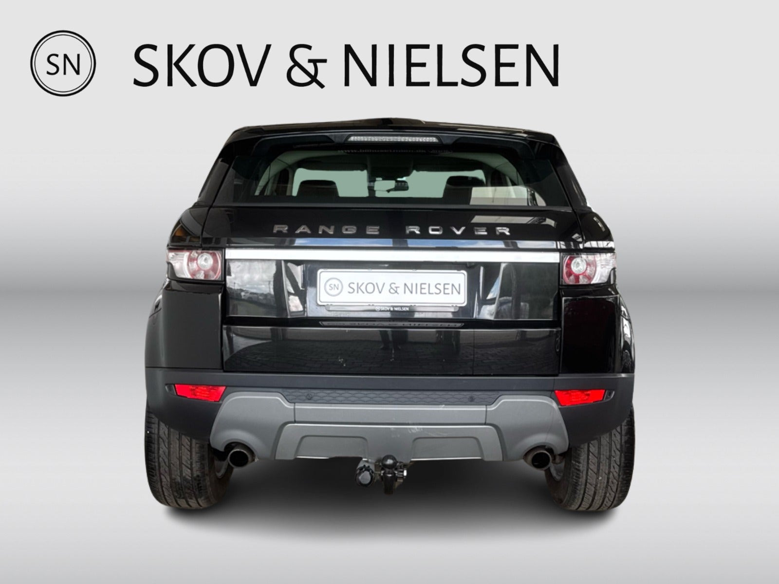 Sort Land Rover Range Rover evoque fra 2014