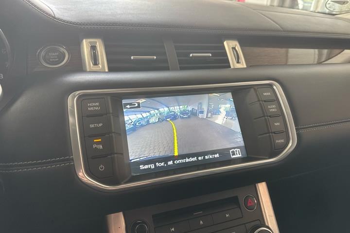 Sort Land Rover Range Rover evoque fra 2014