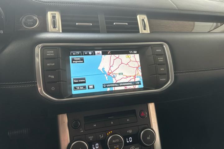 Sort Land Rover Range Rover evoque fra 2014