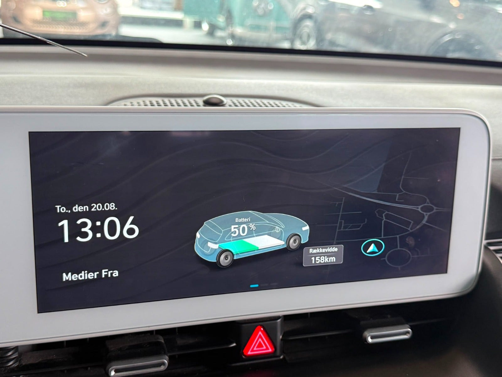 Blå Hyundai Ioniq 5 fra 2021