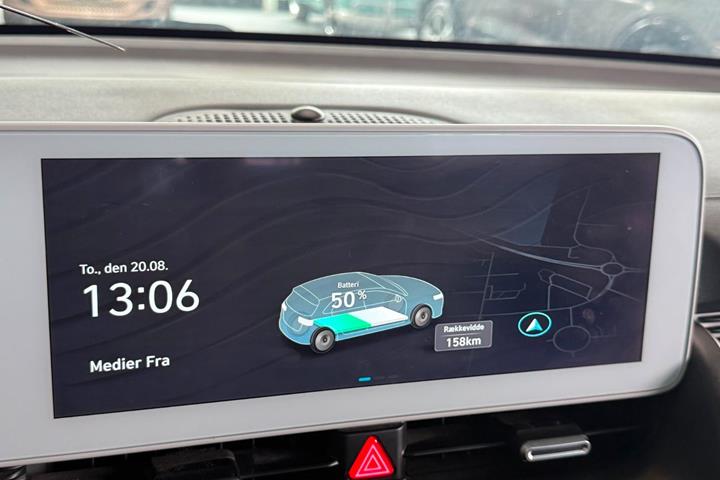 Blå Hyundai Ioniq 5 fra 2021