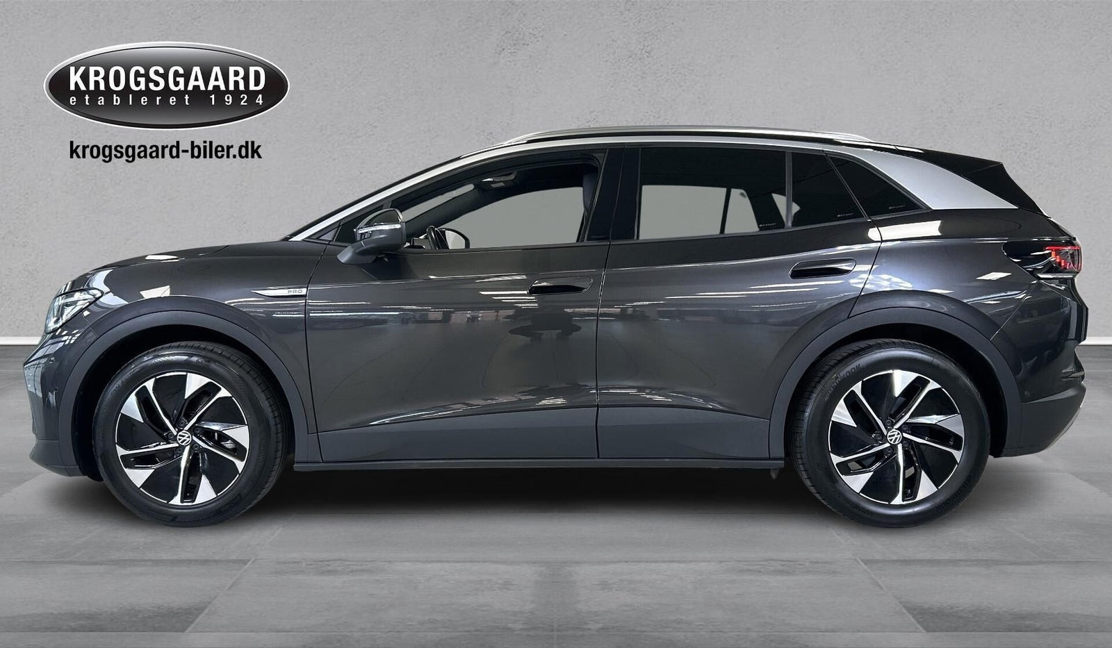 Grå VW ID.4 fra 2022