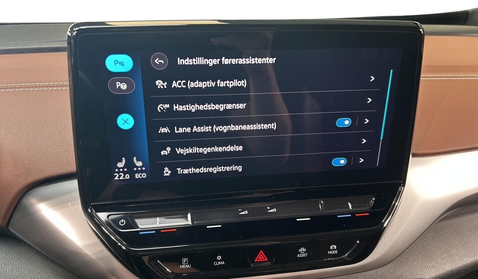 Grå VW ID.4 fra 2022