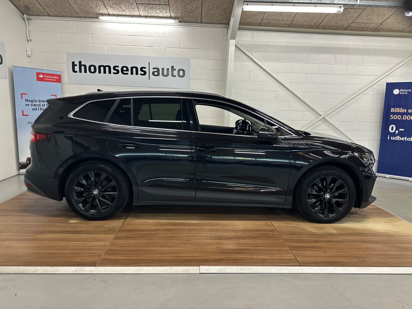 Grøn Skoda Enyaq fra 2022