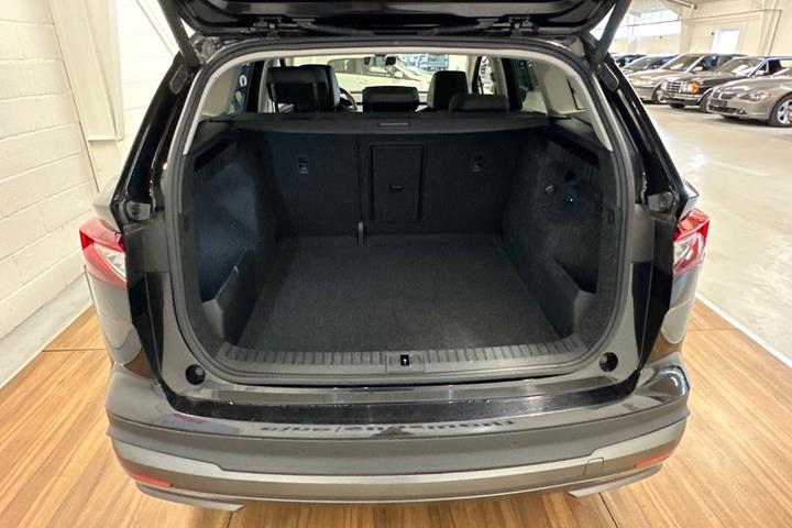 Grøn Skoda Enyaq fra 2022