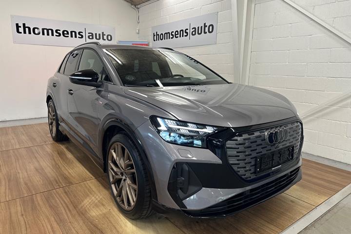 Grøn Audi Q4 e-tron fra 2022