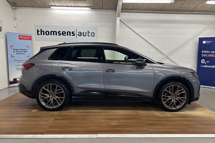 Grøn Audi Q4 e-tron fra 2022