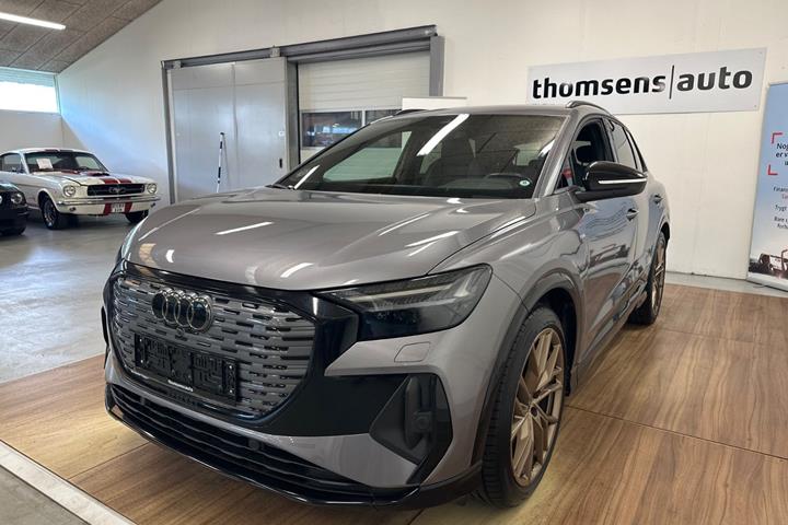 Grøn Audi Q4 e-tron fra 2022