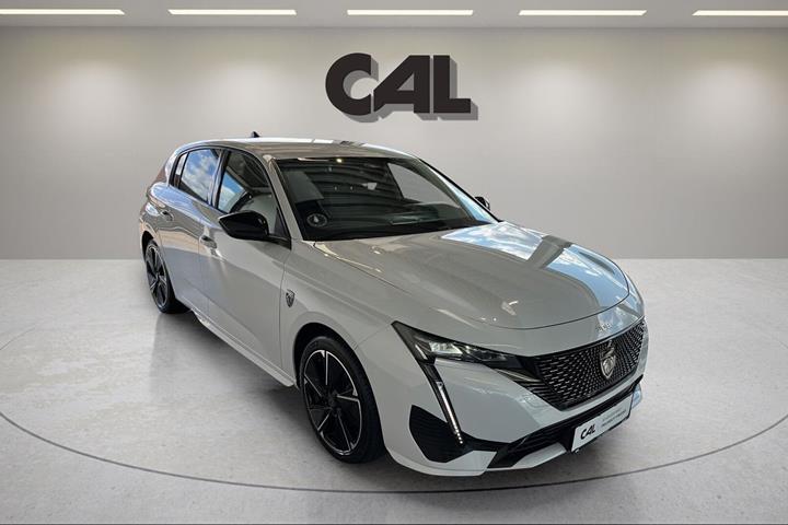 Hvid Peugeot E-308 fra 2023
