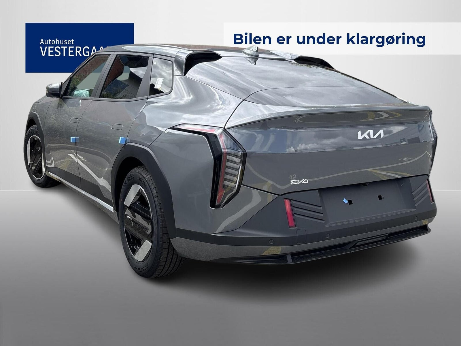 Grå Kia EV4 fra 2026
