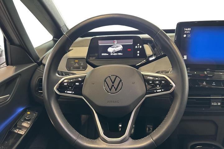 Grå VW ID.3 fra 2024