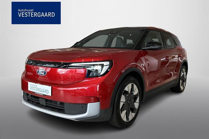 Rød Ford Explorer fra 2025