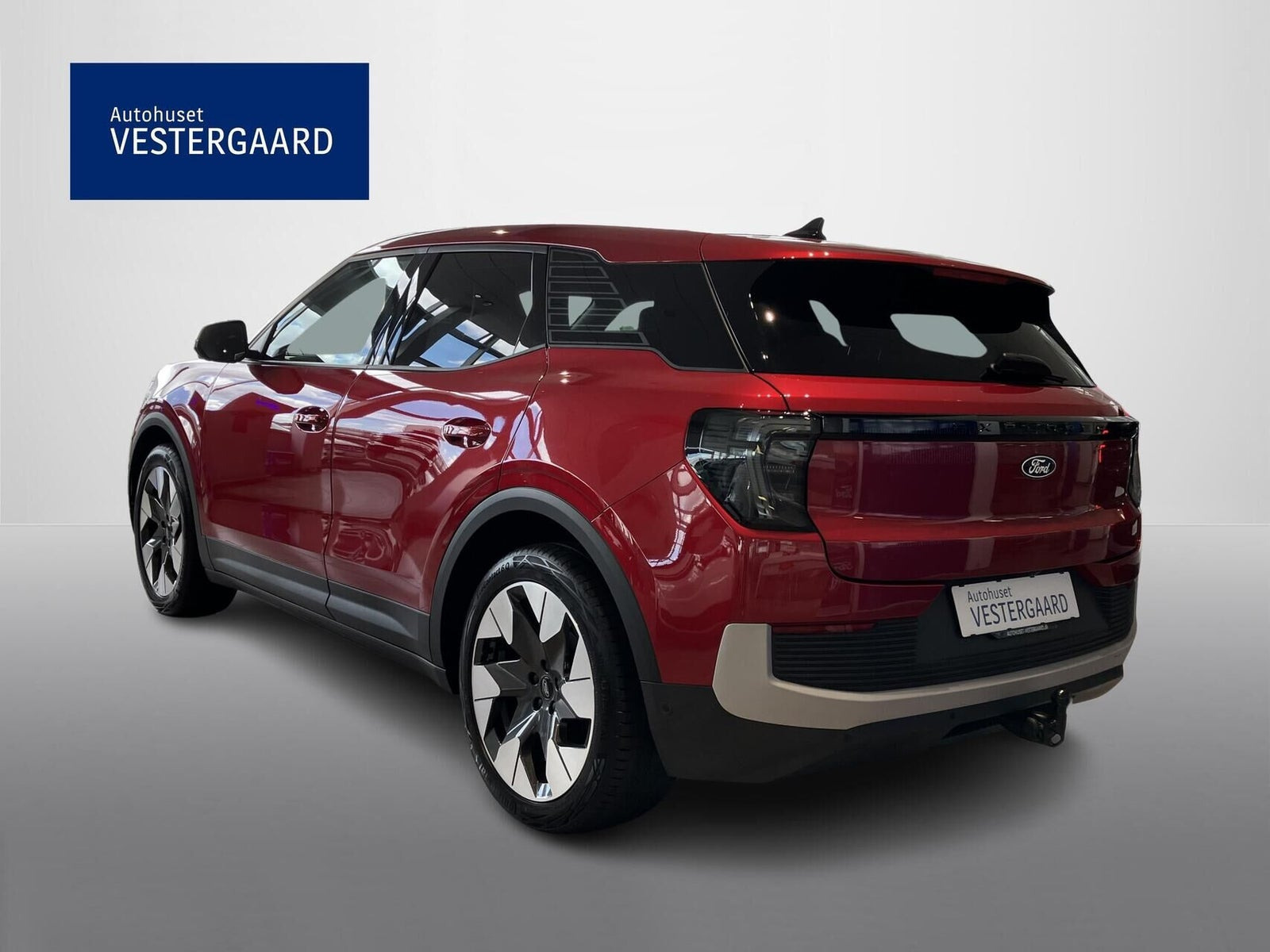 Rød Ford Explorer fra 2025