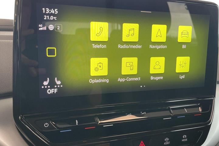 Blå VW ID.4 fra 2024