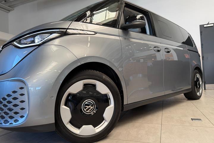 Grå VW ID.Buzz fra 2026