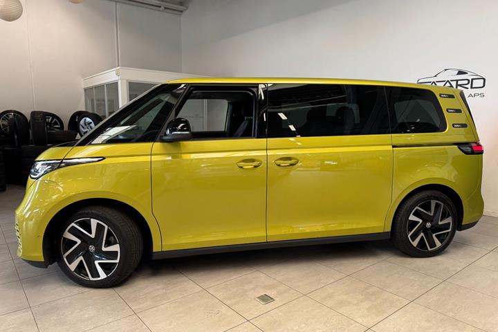 Gul VW ID.Buzz fra 2025