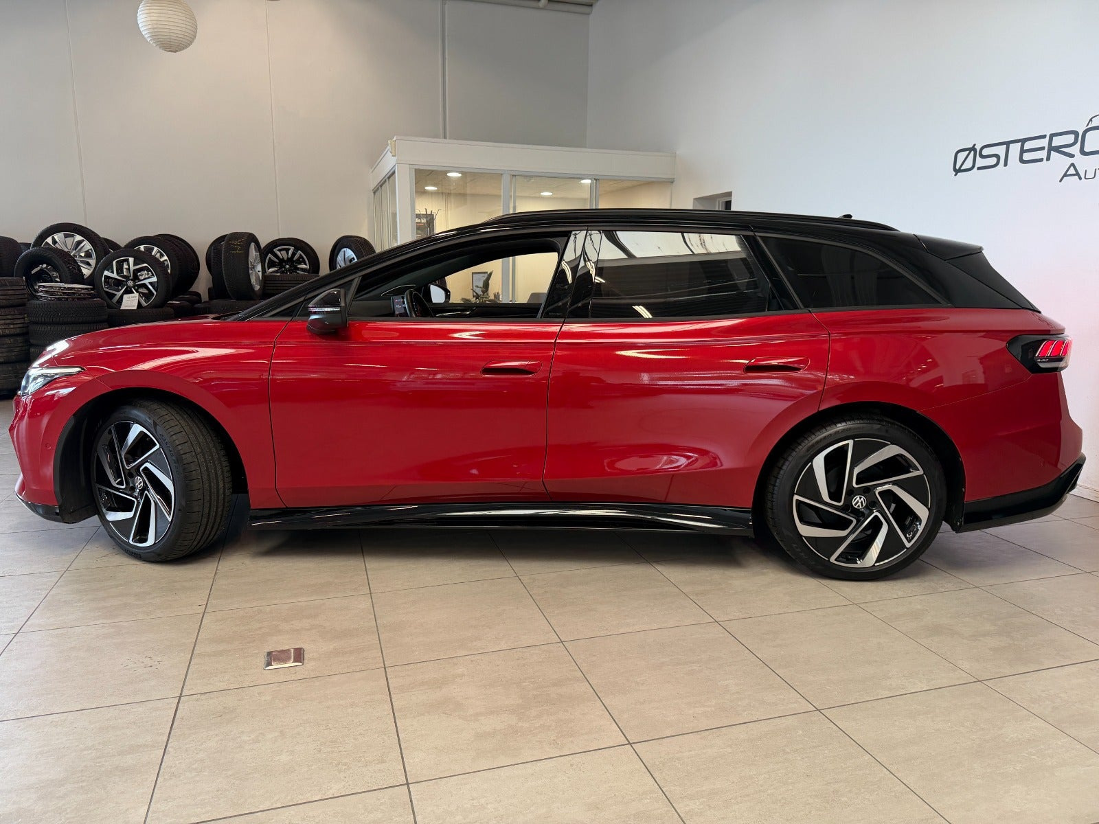 Rød VW ID.7 fra 2025