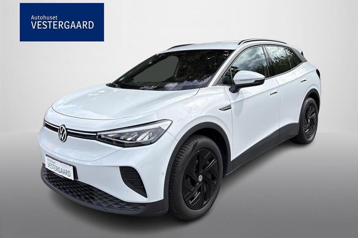 Hvid VW ID.4 fra 2023 set udefra