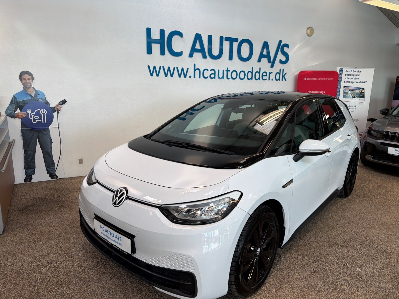 Hvid VW ID.3 fra 2021