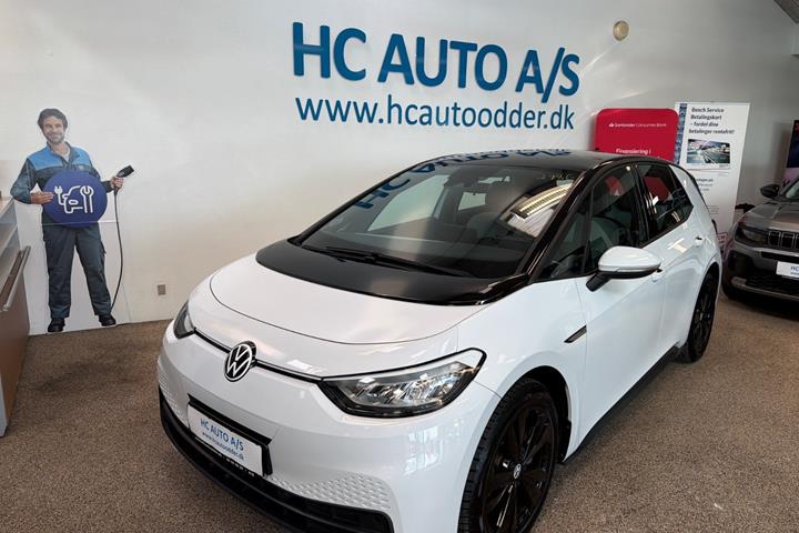 Hvid VW ID.3 fra 2021