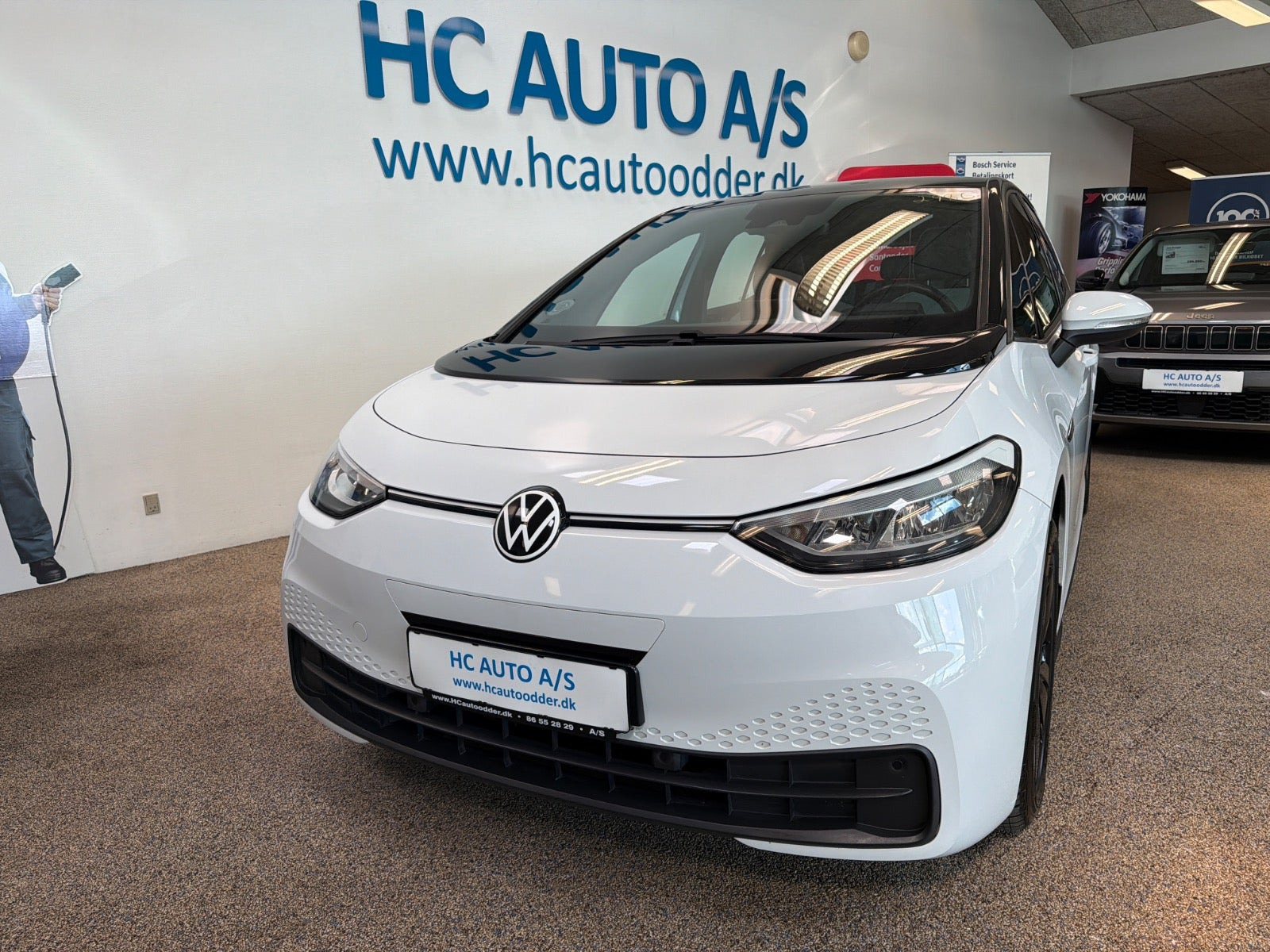 Hvid VW ID.3 fra 2021