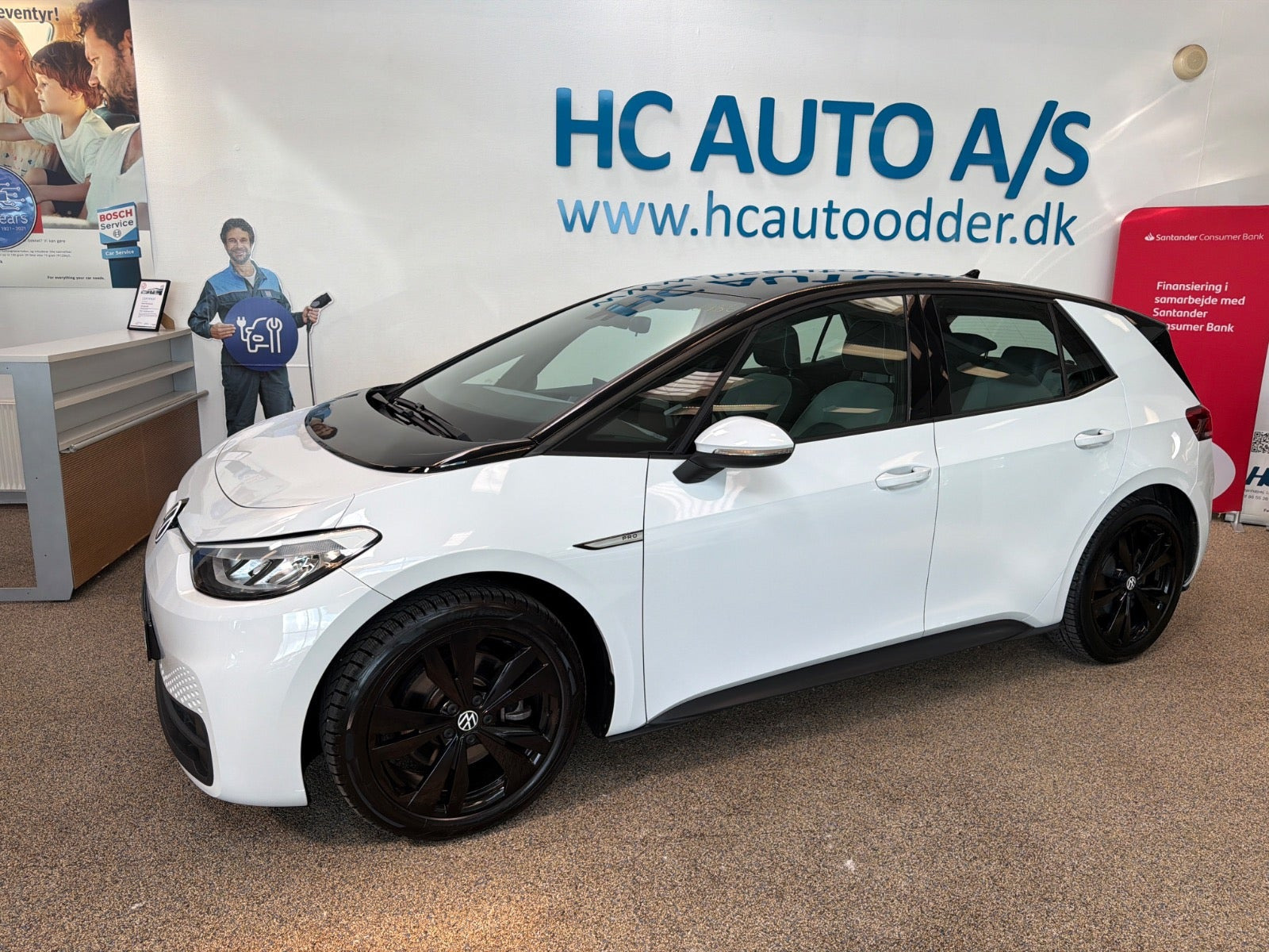 Hvid VW ID.3 fra 2021
