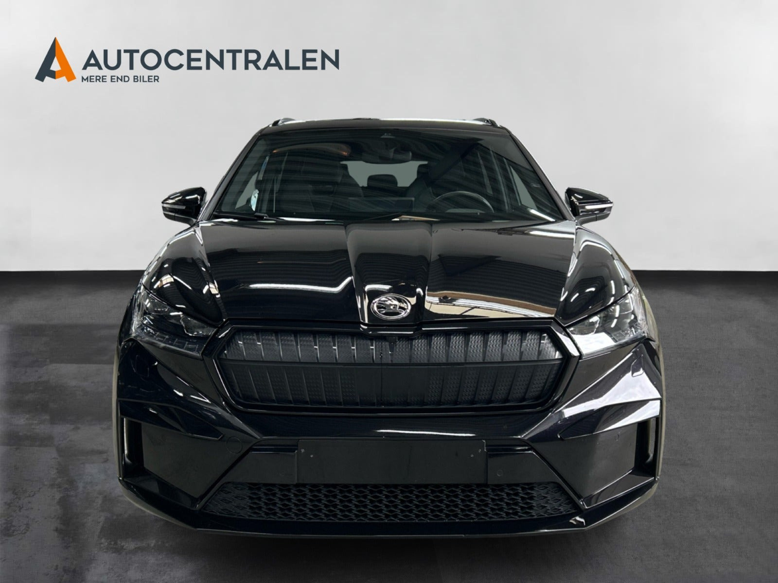 Sort Skoda Enyaq fra 2025