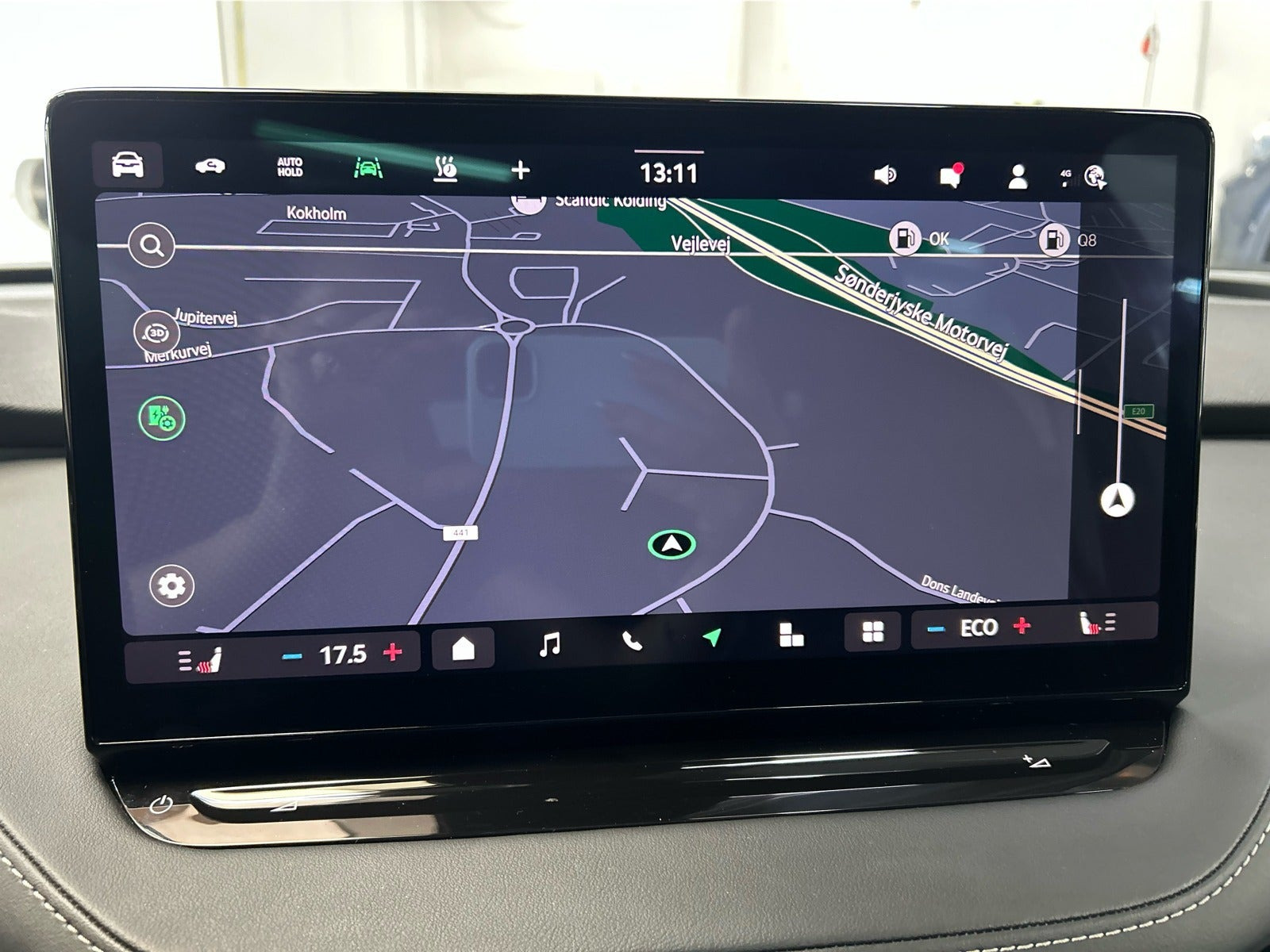 Sort Skoda Enyaq fra 2025