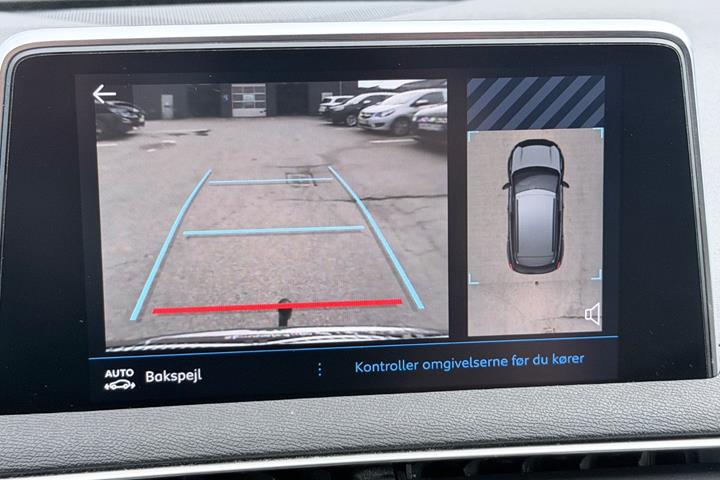 Grøn Peugeot 3008 fra 2020