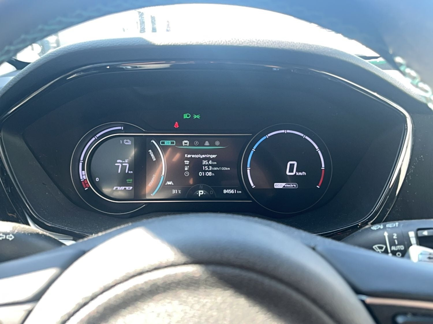 Sort Kia e-Niro fra 2021