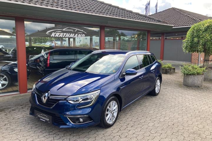 Blå Renault Megane IV fra 2018