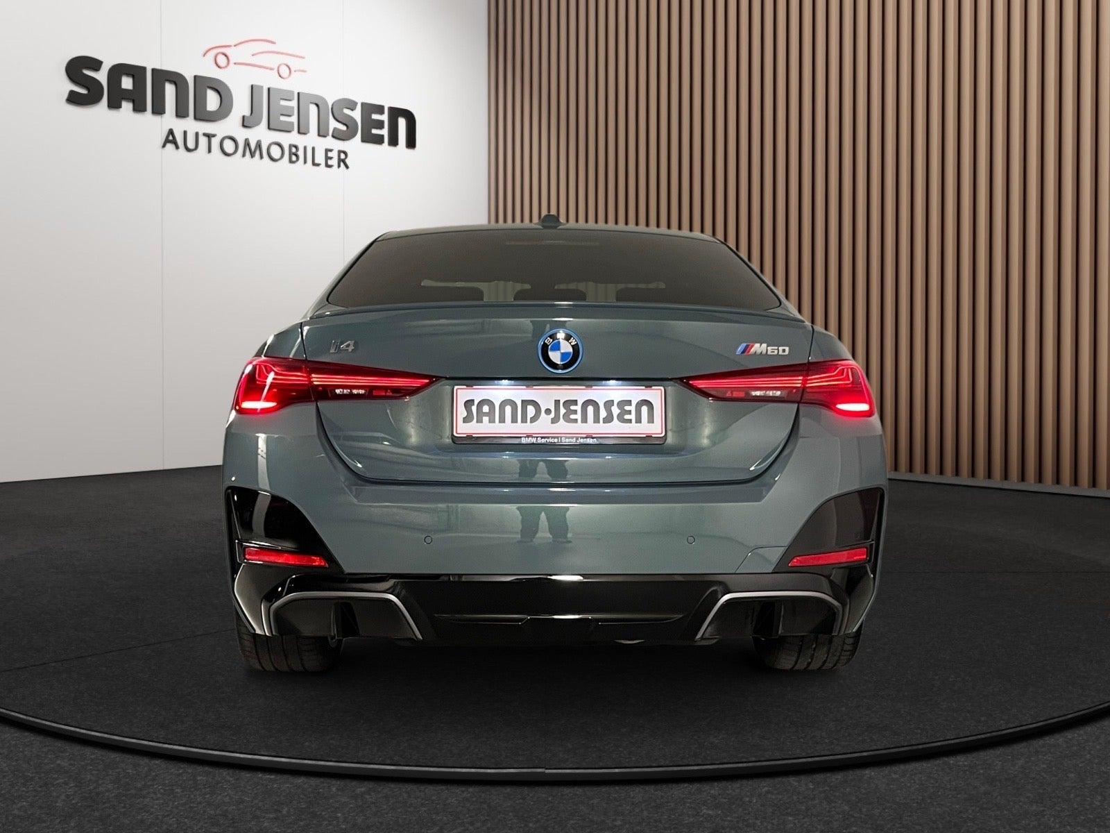 Grøn BMW i4 fra 2026