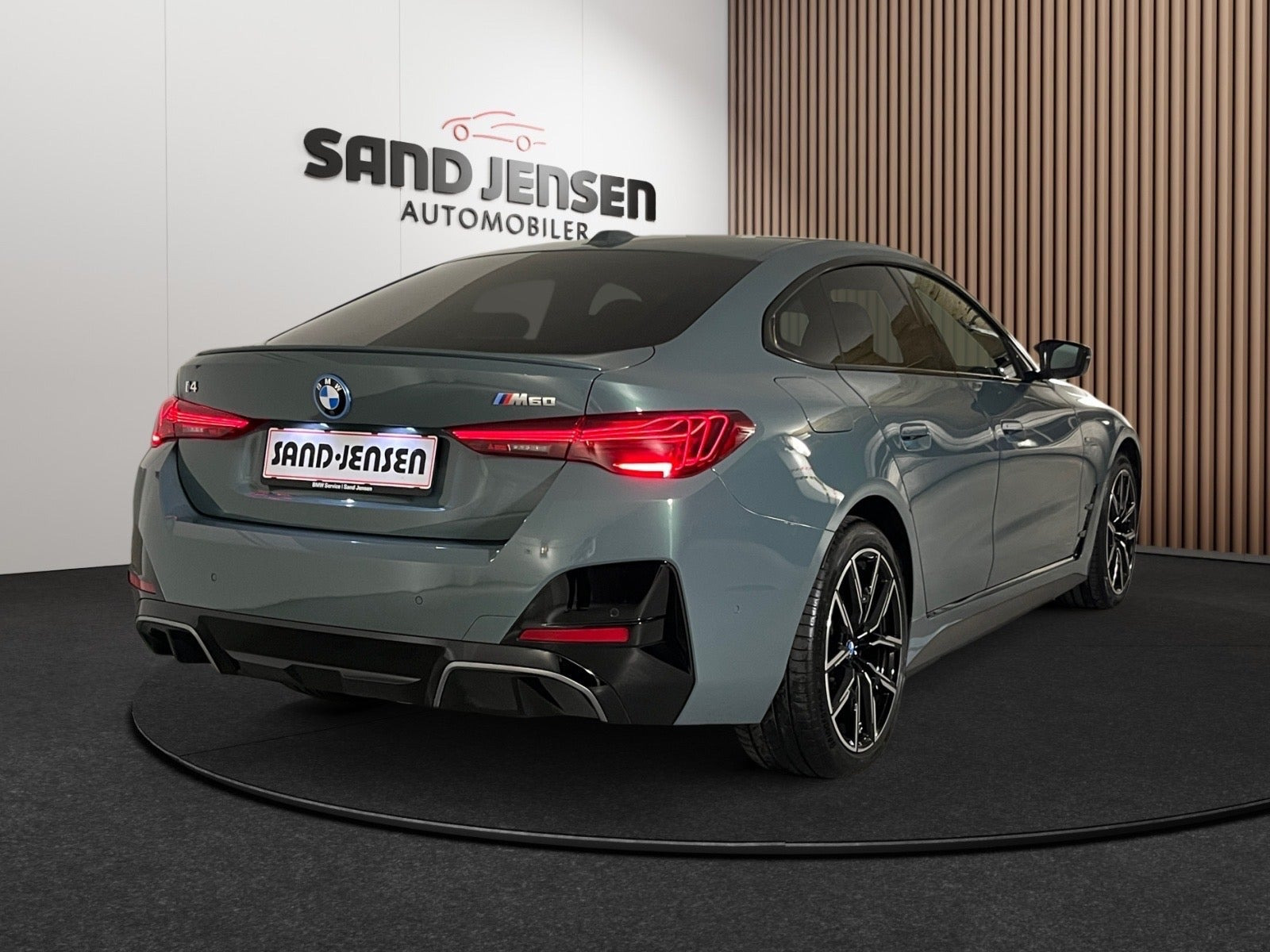 Grøn BMW i4 fra 2026