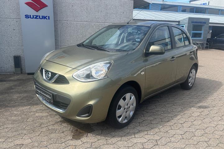 Grøn Nissan Micra fra 2017
