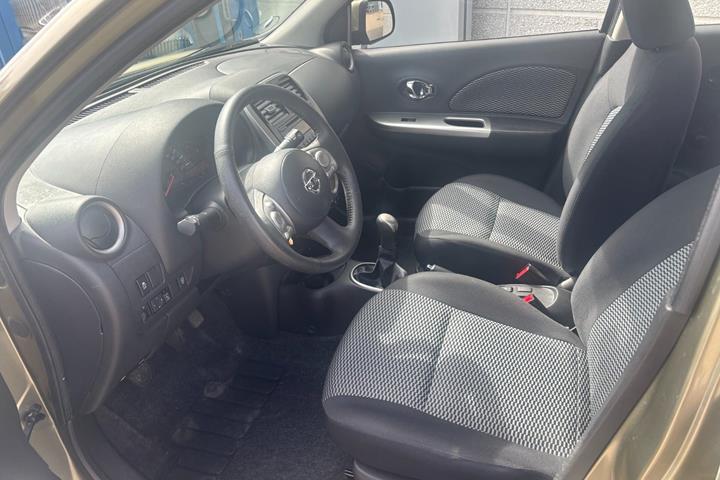 Grøn Nissan Micra fra 2017