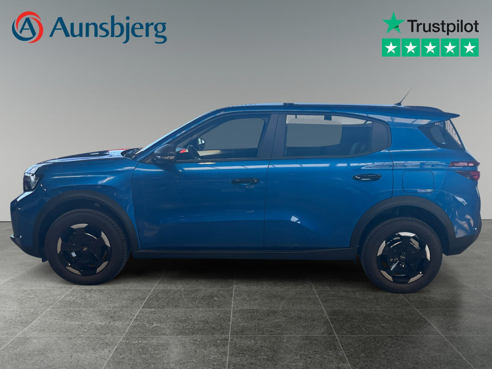 Blå Opel Frontera fra 2025