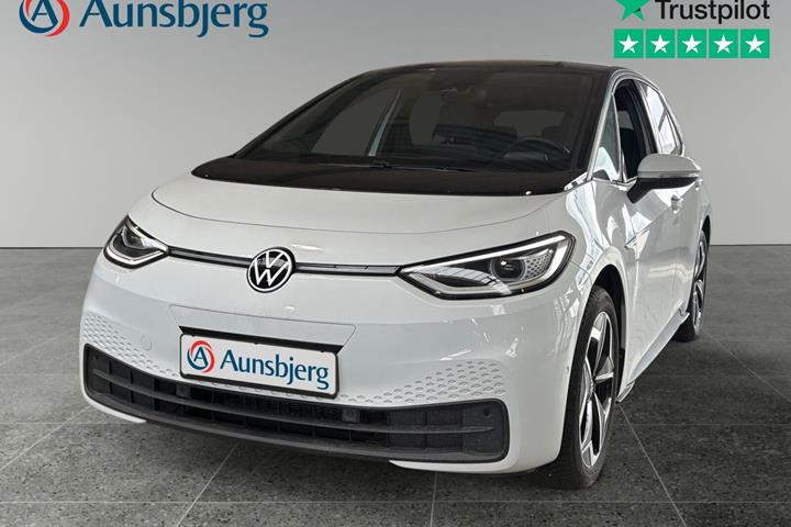 Hvid VW ID.3 fra 2022