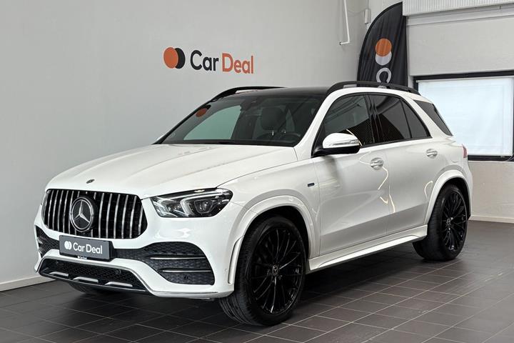 Hvid Mercedes GLE350 de fra 2021